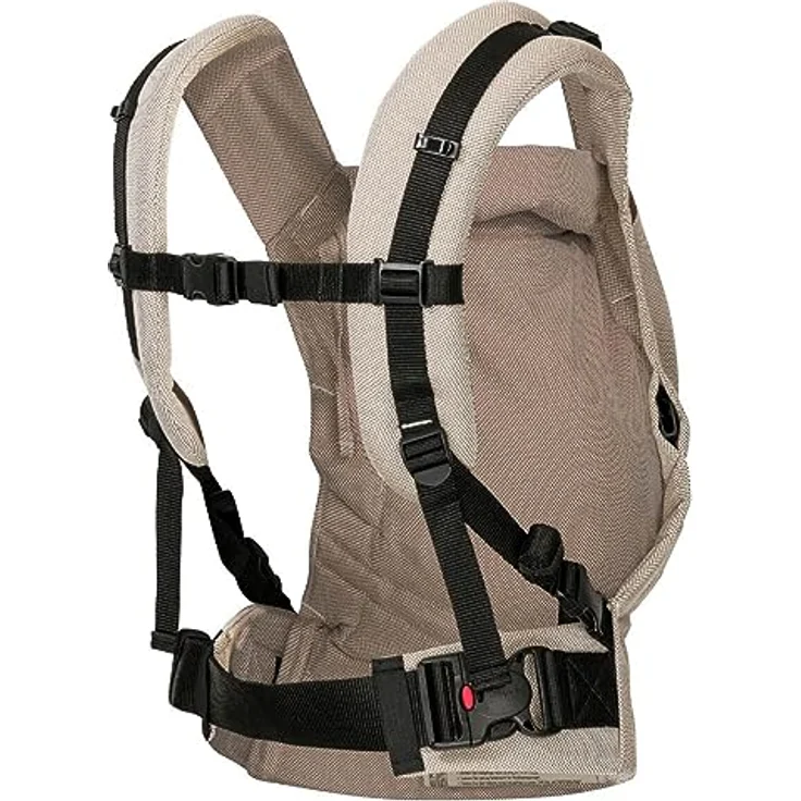 Hoppediz Babytrage Buckle, Fullbuckle für Neugeborene (3,5 - 20 kg), ergonomisch verstellbar mit 2 Schnallen Optionen – Bild 2