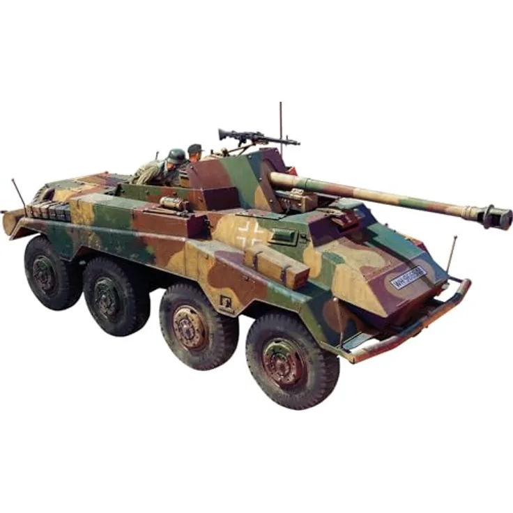 Other 1:35 Sd.Kfz 234/4 Panzerspähwagen, Detailiertes Modell mit Interieur und vier Dekorationsvarianten