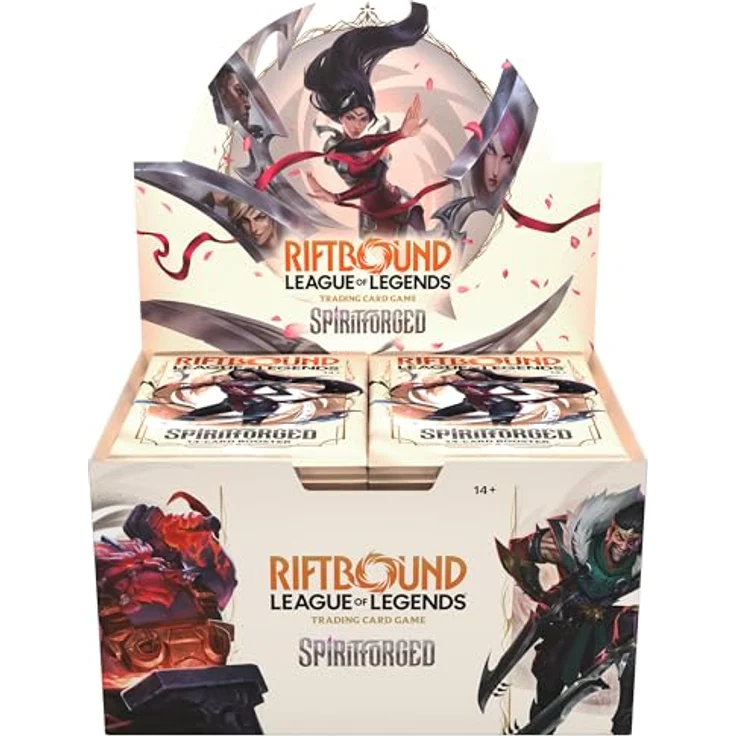 UVS Riftbound League of Legends Spiritforged Display, Sammelkarten-Booster-Box mit 24 Packs und über 220 Karten, Englisch – Bild 1