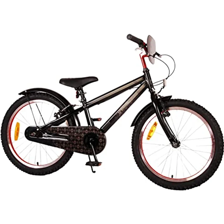 Spider-Man Kinderfahrrad 20 Zoll Mattschwarz mit 2 Handbremsen – Bild 2