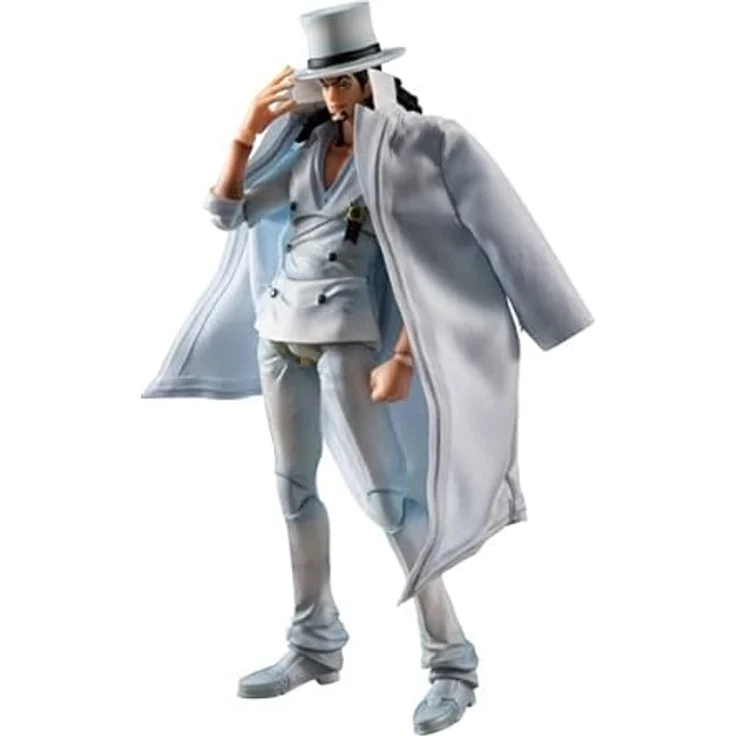 Megahouse One Piece Variable Action Heroes Actionfigur Rob Lucci Ver. 1.5, 18 cm, bewegliche PVC-Figur mit detailreicher Nachbildung – Bild 1