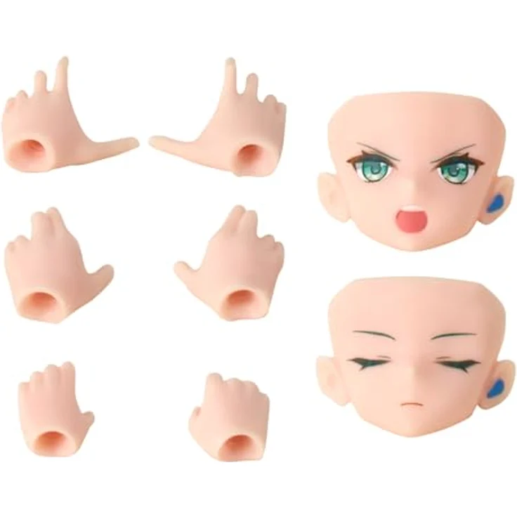 BLOKEES Vocaloid Fantastics Series Hatsune Miku Vivid Echoes Modellbausatz, Sammelfigur mit Mikrofonständer, türkises Haar, gelbes Outfit – Bild 5