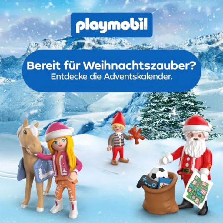Playmobil Adventskalender - Dino-Expedition, Weihnachtskalender mit festlichen Überraschungen, Modell 72225 – Bild 7