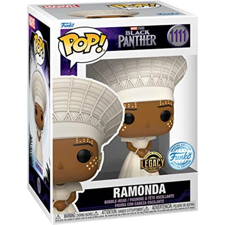 Funko Pop! Black Panther Legacy 1111 Ramonda, Sammelfigur, Special Edition – Bild 1