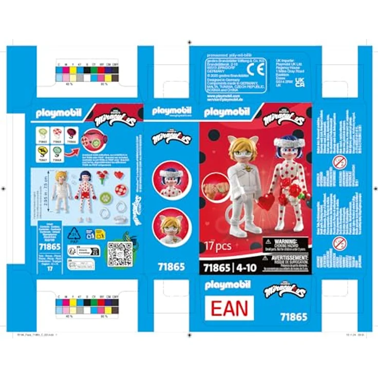 PLAYMOBIL Miraculous Ladybugs & Cat Noirs Hochzeit, detailreiches Spielset mit Figuren & Zubehör für Kinder ab 4 Jahren, fördert Kreativität & Rollenspiel, 71865 – Bild 8