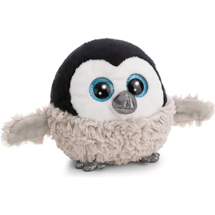 NICI Kuscheltier GLUBSCHIS Baby Pinguin Piffi, 15 cm, schwarz-weiß, aus softigem Plüsch, mit glitzernden Augen, ideales Geschenk für Kinder und Erwachsene – Bild 1