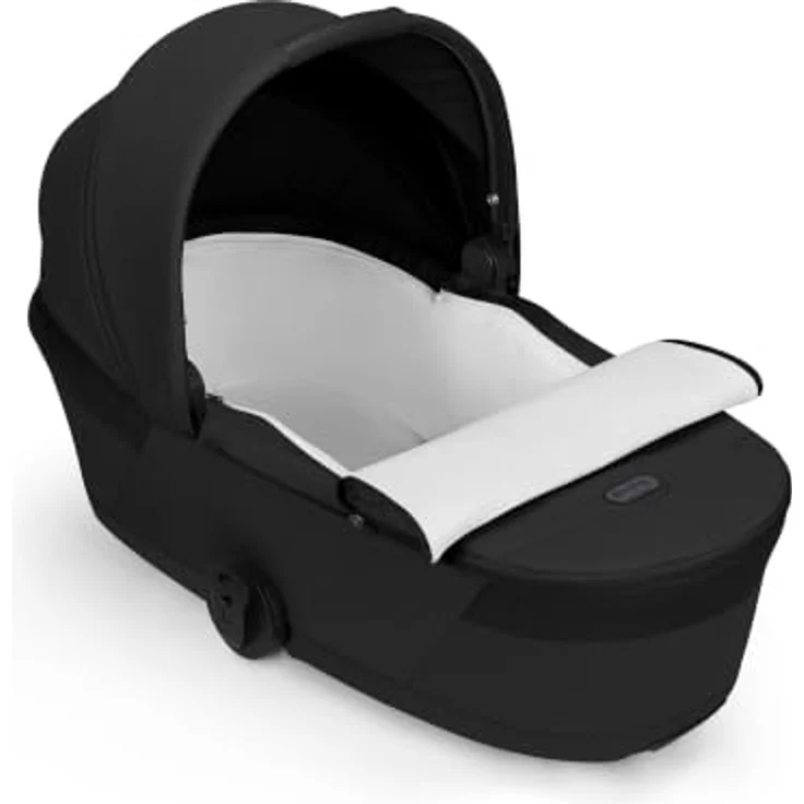 Cybex Balios S Lux Kinderwagen, inkl. faltbarer Babywanne, komfortabel und kompakt, Moon Black – Bild 6