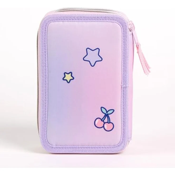 Lilo & Stitch Federmäppchen gefüllt, Schulutensilien Set mit 24 Teilen, bunte Designs – Bild 2