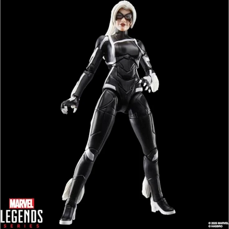 Hasbro Marvel Legends Spider-Man 2, Felicia Hardy Black Cat Actionfigur 15 cm, vollbeweglich mit 3 Accessoires – Bild 9
