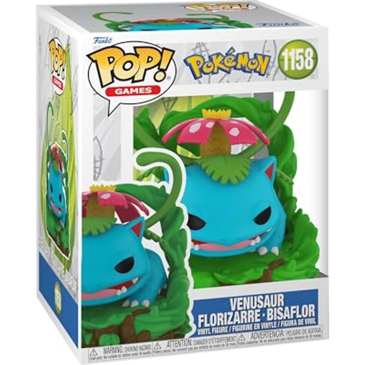 Funko Pop! Premium: Pokemon - Venusaur - Bisaflor - 9,5 cm Vinyl-Sammelfigur für Sammler und Fans - Offizielles Geschenkartikel – Bild 1
