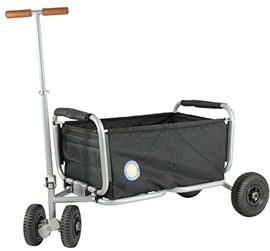 Beachtrekker Life Faltbarer Bollerwagen mit Feststellbremse (Schwarz)