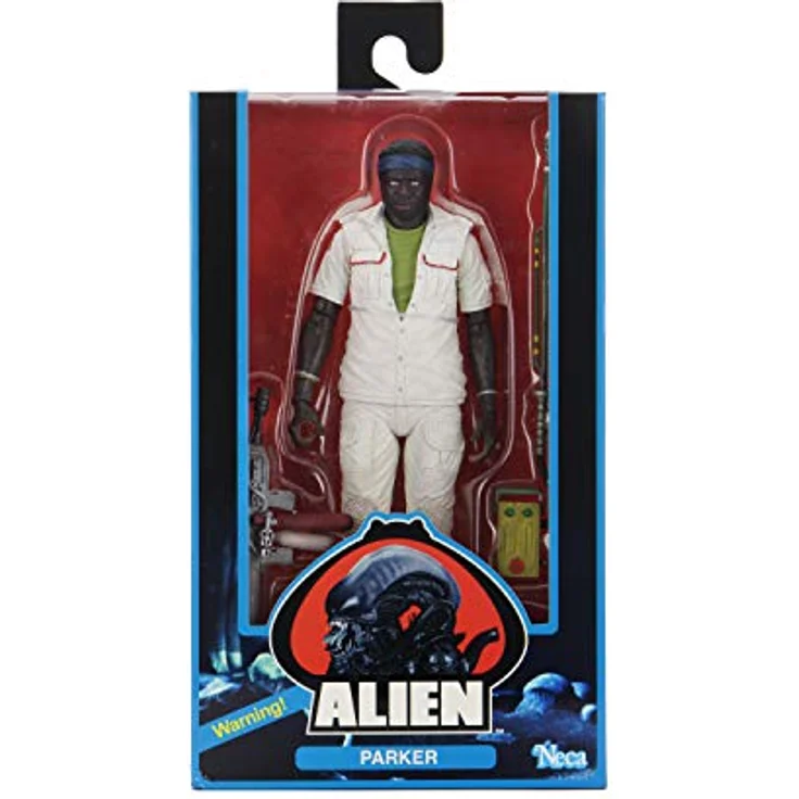 NECA 51700 Alien 40th Anniversary Parker, 7" Actionfigur mit detailgetreuer Gestaltung – Bild 3