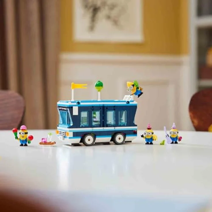 LEGO® Konstruktionsspielsteine Minions und der Party Bus (75581), LEGO Despicable Me, (379 St), Made in Europe - Preisvergleich – Bild 2