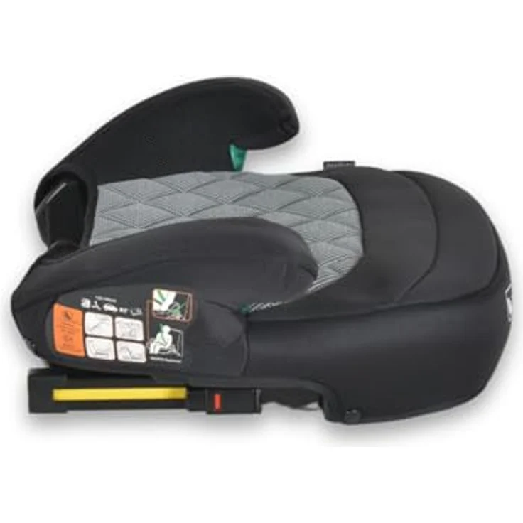 Cangaroo Sitzerhöhung Jax i-Size Gruppe 3, Isofix, Top Tether, 125-150 cm, ab 4 bis 12 Jahre, ergonomisches Design, abnehmbarer und waschbarer Bezug – Bild 7