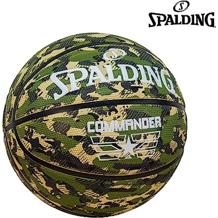 Spalding Unisex – Erwachsene Commander Sz7 Ball, Camo, 7 – Bild 2
