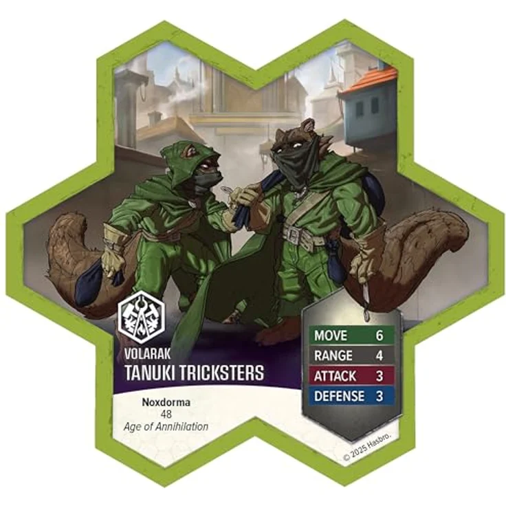 Renegade Heroscape Armeeerweiterung Boiling Tension: Molten Crustaceans & Tanuki Tricksters, strategisches Brettspiel für 2-4 Spieler, englische Version – Bild 6