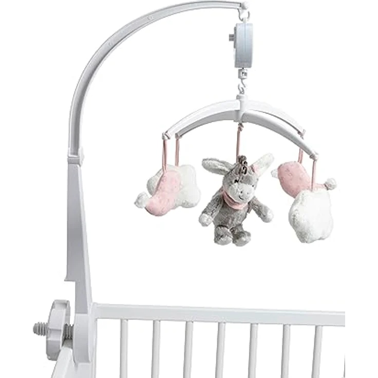 Sterntaler® Mobile Emmi Girl, Baby-Mobile mit flauschigen Wolken und Melodie "You are my sunshine" – Bild 3