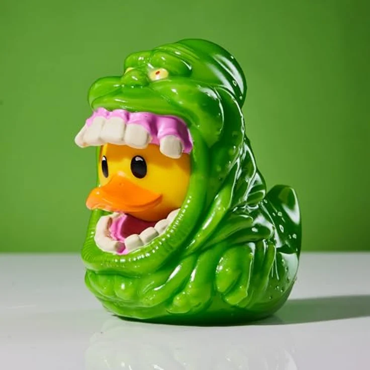 TUBBZ Mini: Ghostbusters - Slimer Cosplaying Rubber Duck Vinyl Figure, 5 cm groß, grün, ideal für Sammler – Bild 3