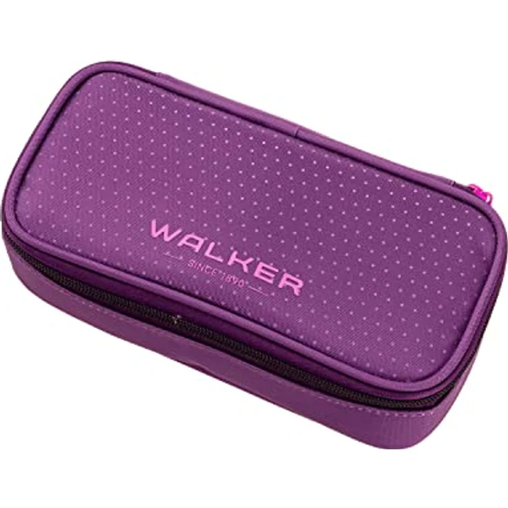 Walker Federmäppchen Schüleretui Fame 2.0 Uni - plum, 1 Fach, ungefüllt - Maximale Ordnung auf kleinstem Raum – Bild 2