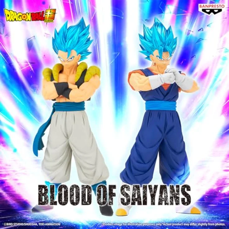 Banpresto Dragon Ball - Gogeta Blood of Saiyan, limitierte PVC-Sammelfigur mit hochwertiger Verarbeitung – Bild 6