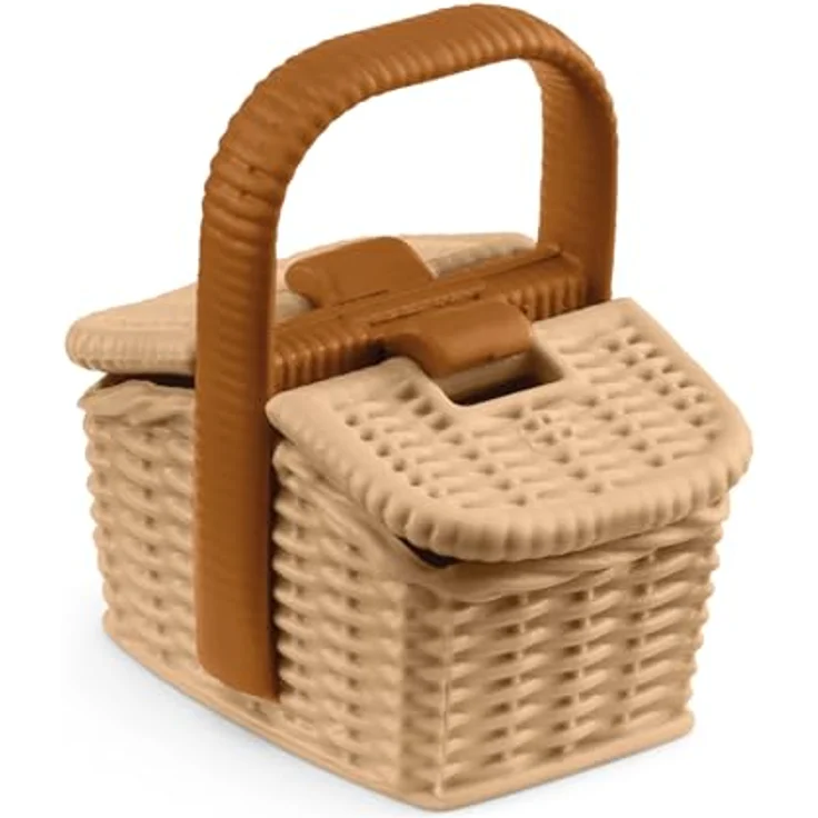 Schleich Picknick mit Lisa - Mini-Playset mit vollbeweglicher Figur, inklusive Picknickdecke und Zubehör, 11,5 x 11,5 x 8,8 cm, erschienen 2025 – Bild 4