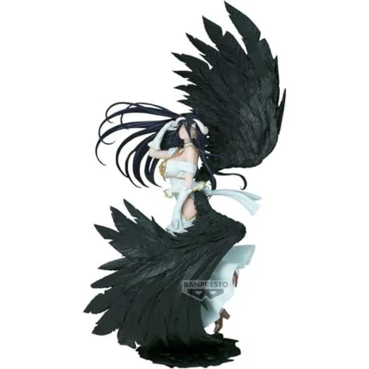 Banpresto Overlord Evolve Figur, Kaiserin der Dunkelheit Albedo, 34 cm hoch, detailreiche Sammelfigur