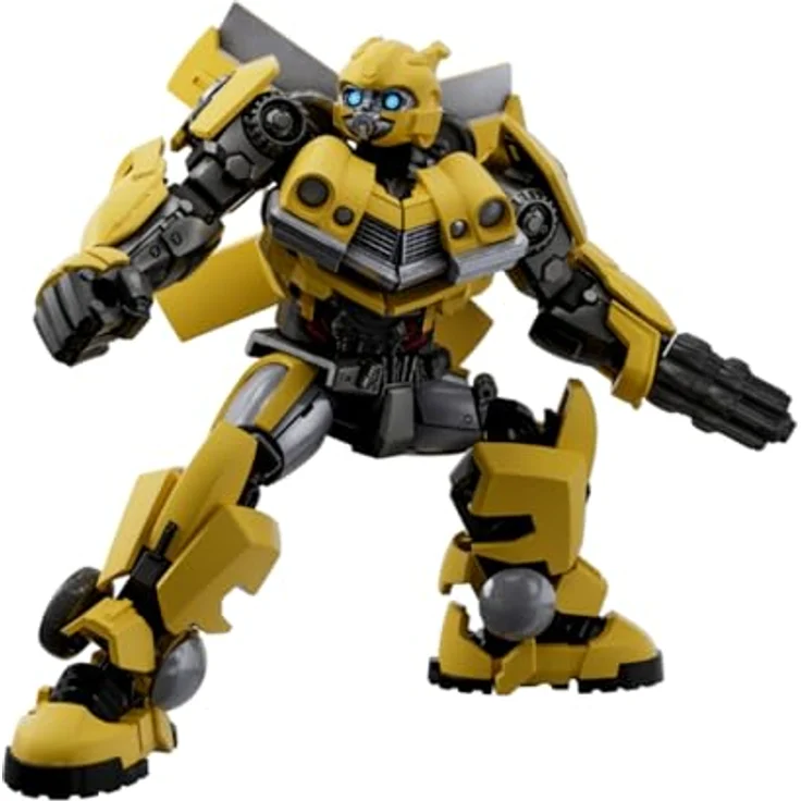 BLOKEES Transformers Figurine Plastic Model Kit Classic Class 02 Bumblebee, bewegliche Bausteinfigur mit leuchtenden Funktionen, geeignet für Sammler ab 12 Jahren – Bild 4