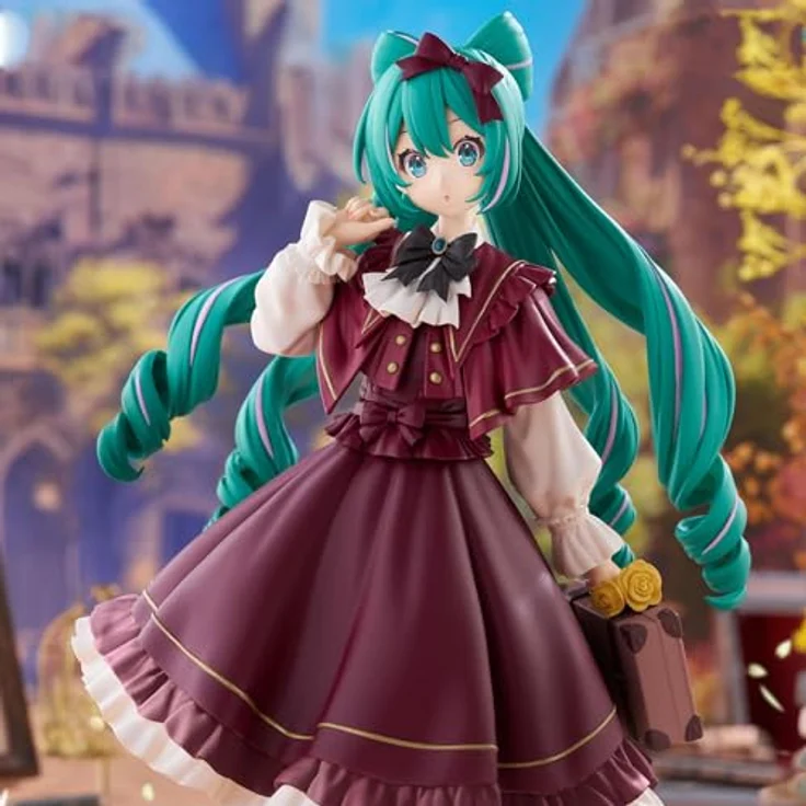 Universal Textiles Hatsune Miku Trio-Try-iT PVC-Statue, 19 cm, nostalgisches Retro-Outfit, exklusiv in Europa – Bild 3