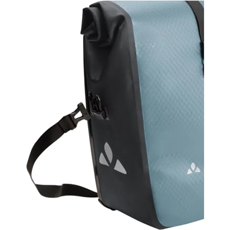 Vaude Aqua Back, Gepäckträgertasche (48 l) mit wasserdichtem Wickelverschluss und QMR 2.0 Befestigungssystem, umweltfreundlich aus recycelten Materialien – Bild 5