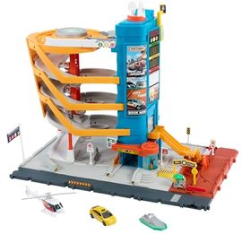 MATCHBOX Spiel-Parkhaus Action Drivers Transport-Center