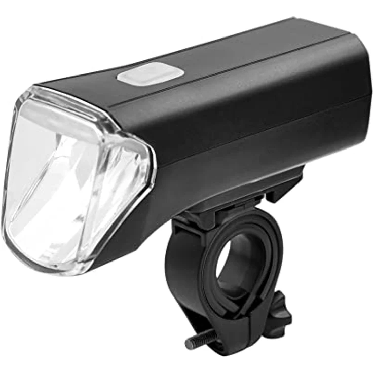 Fischer Fahrrad Beleuchtungs-Set 70/30/15 Lux, Batterie-Leuchtenset, Front- und Rückleuchte, 3 Leuchtfunktionen, Spritzwasserschutz nach IP44, StVZO-zugelassen – Bild 2