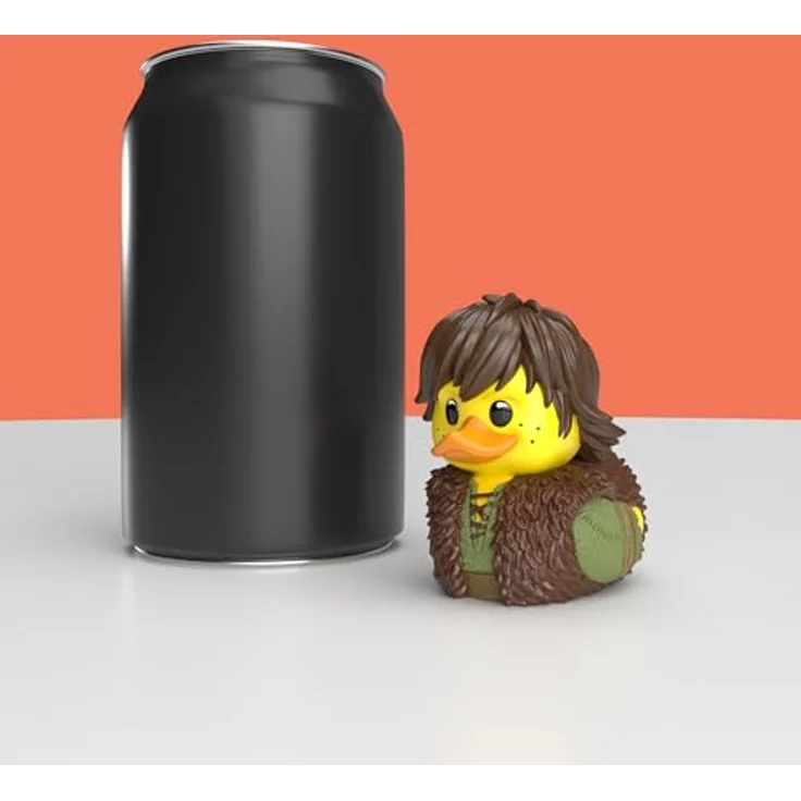 TUBBZ Mini: Drachenzähmen leicht gemacht - Hicks als Cosplay-Gummiente Vinyl-Figur, 5 cm, in Mini-Badewanne mit Logo – Bild 3
