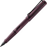 LAMY Füller Safari SCARLET burgund rot, Alltagstauglicher Füllhalter mit polierter Edelstahlfeder