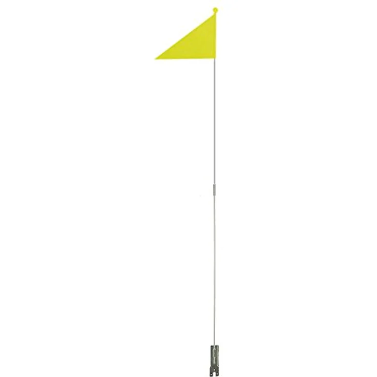 M-Wave Wimpelstange, Neon-Gelb, 150 cm, ideal für Kinderfahrräder und Lauflernfahrräder, teilbar