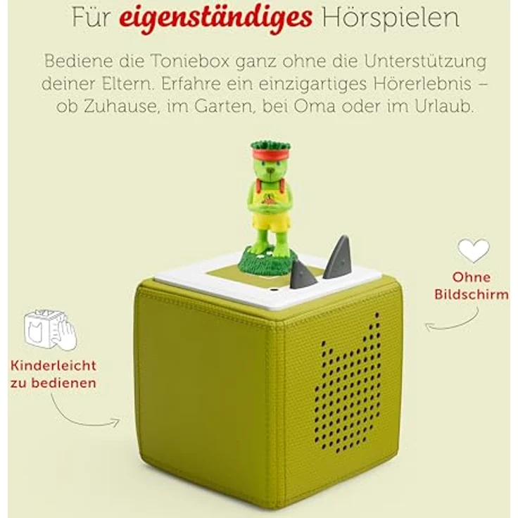 tonies Hörspielfigur Emil Grünbär und die Bande, exklusiver Tonie aus dem Janosch-Kosmos, bunt - Preisvergleich – Bild 2