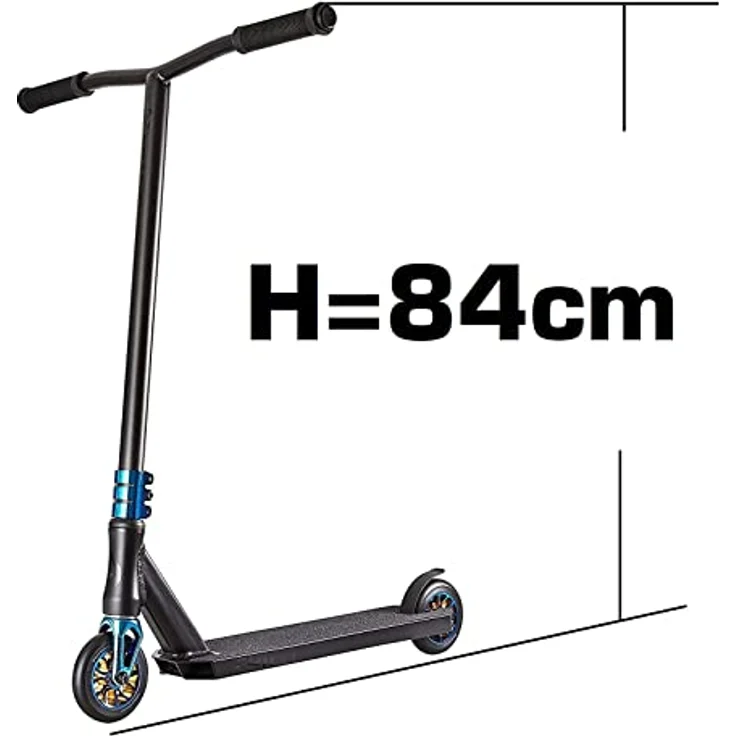 Chilli Stuntscooter Chilli Pro Reaper Stunt-scooter Ocean + Fantic26 Griptape, Stunt-scooter mit 110mm Alu core Wheels in Ocean-Farbe - Preisvergleich – Bild 4