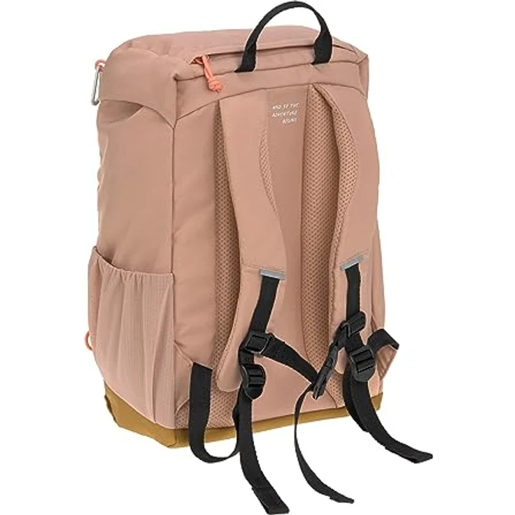 LÄSSIG Big Outdoor Backpack Nature Braun, Kinder Wanderrucksack mit Brustgurt, 14 Liter, wasserabweisend – Bild 2