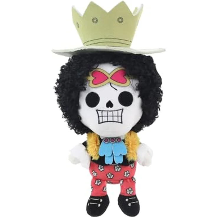 "Sakami Merchandise Plüschfigur One Piece Plüschfigur Brook 25 cm, Offiziell lizenziert, hochwertig, 100% Polyester, 25 cm" – Bild 2