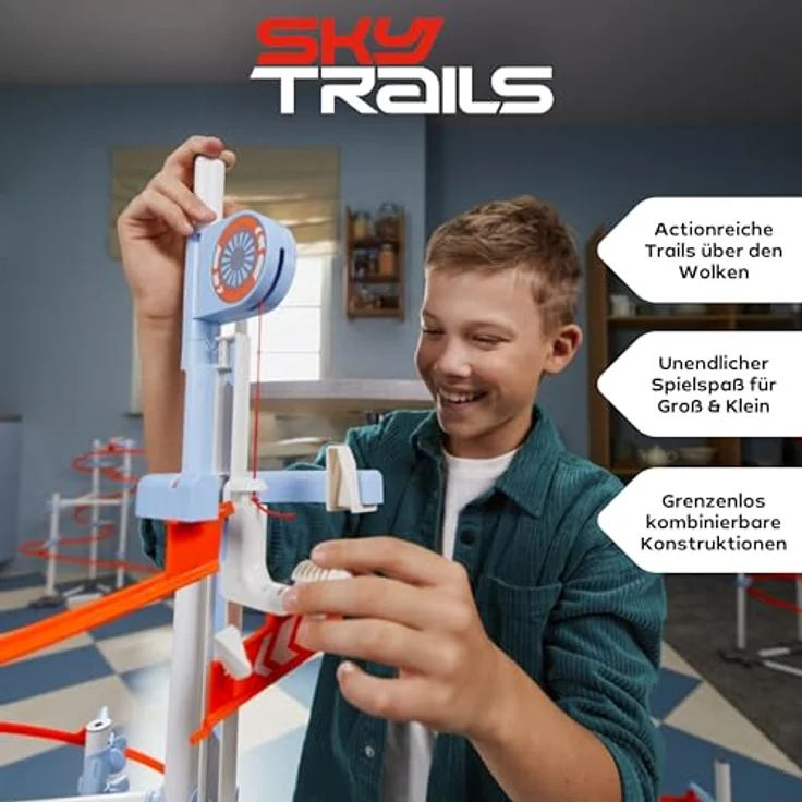 Sky Trails Air Lift, Konstruktionsspielzeug mit Aufzug für Racing-Abenteuer, kompatibel mit Starter Kit 71969, ab 7 Jahre – Bild 3