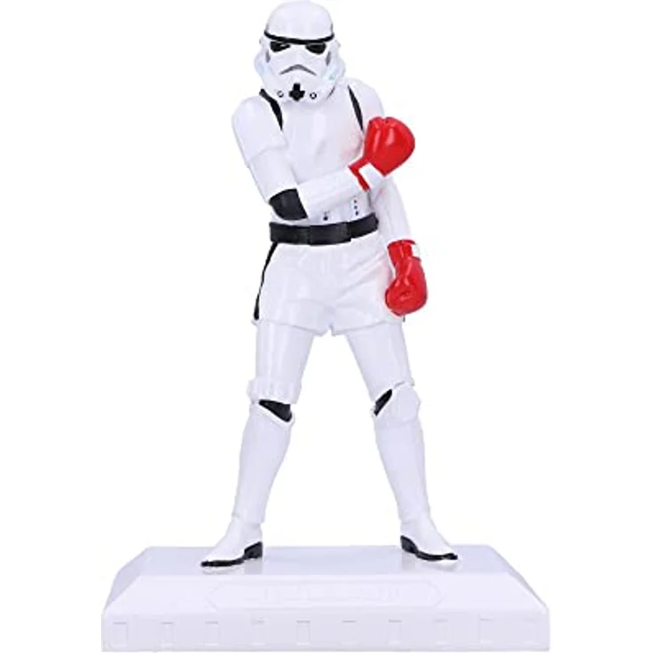 Nemesis Now Star Wars - Stormtrooper Boxer, Sammelfigur aus Polyresin, handbemalt, mit roten Boxhandschuhen – Bild 1