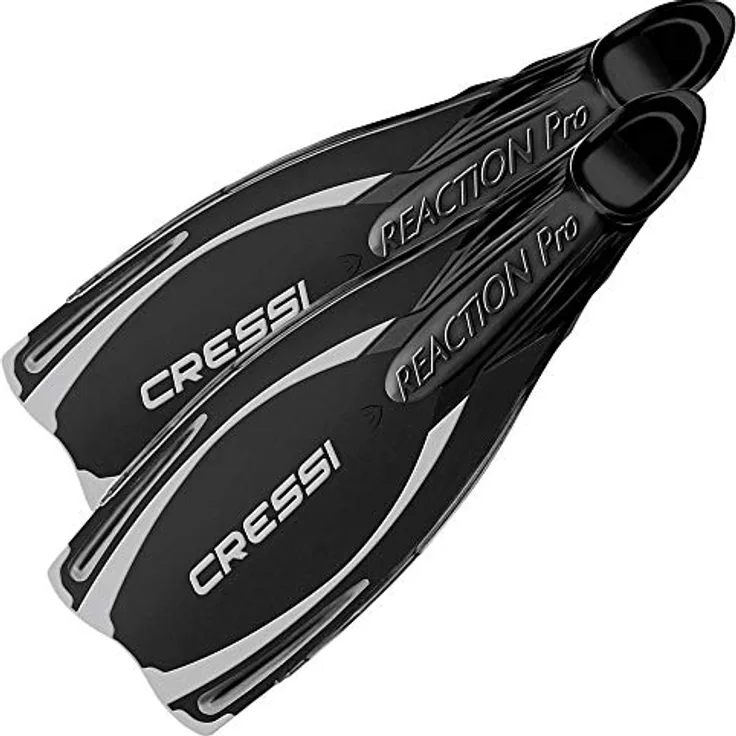Cressi Reaction Pro, Flossen für Taucher, (38 - 39), patentierte Technologie für progressive Flexibilität