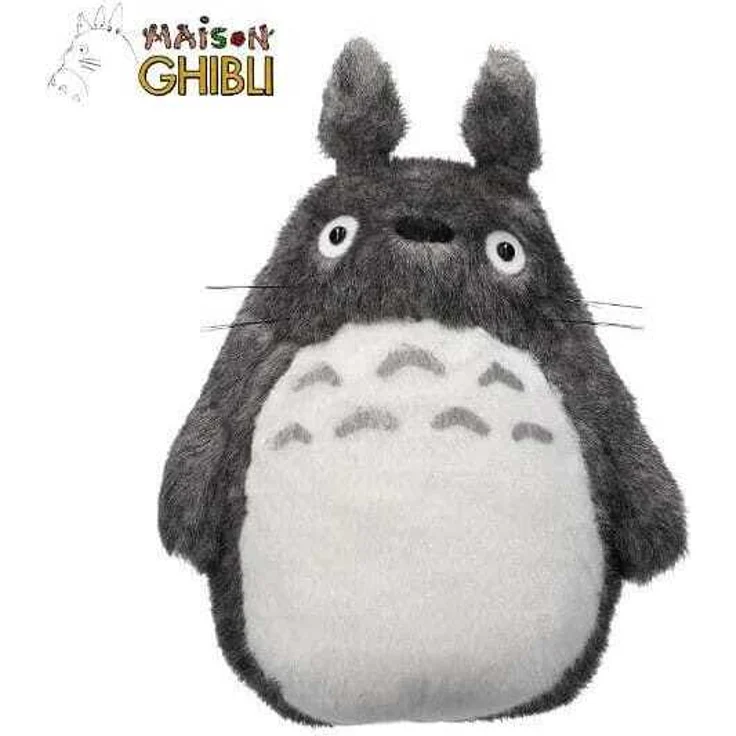 Semic My Neighbor Totoro Acryl Big Totoro M, 26 cm Plüschfigur in Grau, offiziell lizenziertes Kuscheltier für Kinder ab 3 Jahren