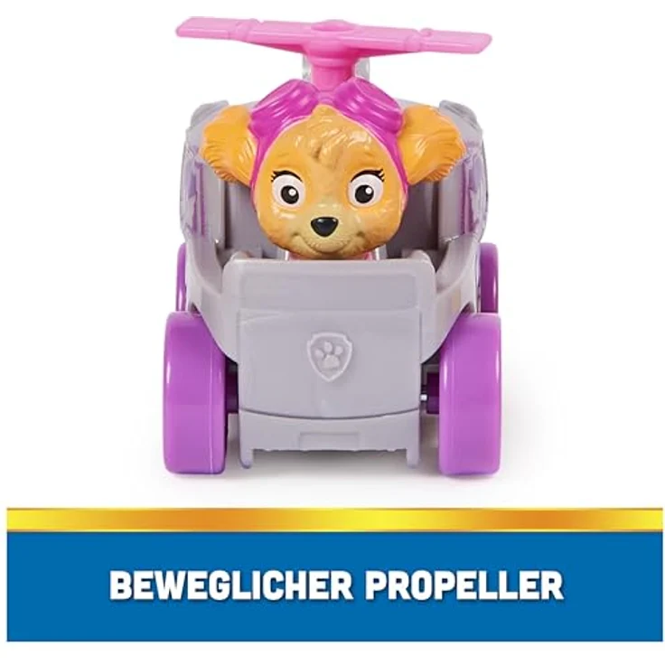 Paw Patrol Pup Squad Racers, Spielzeugautos-Set mit 6 Fahrzeugen, ideal für Kinder, authentische Welpen-Uniformen – Bild 5