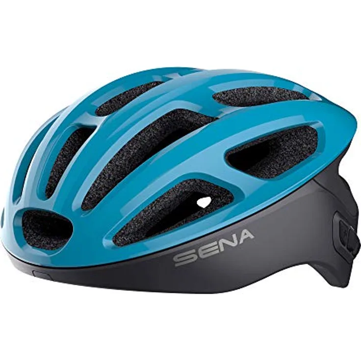 Sena R1 der Smarte Fahrradhelm (Ice Blue, S)
