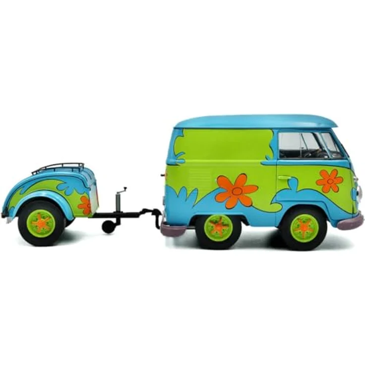 Solido 1:18 Kool Kombi Ghosthunters Machine, detailreiches Spielzeugauto aus Die-cast-Material, lizenziertes Ghost-Themenmotiv – Bild 2