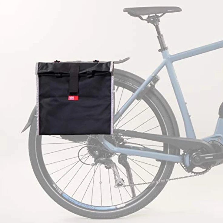 Gepäckträgertasche Konsum Fahrer schwarz – Bild 5