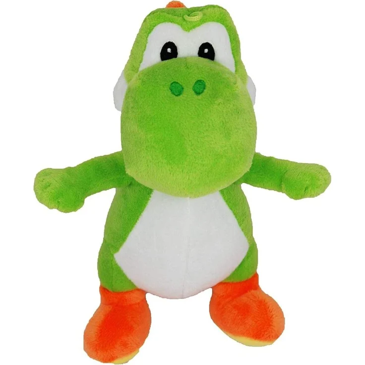 Nintendo Yoshi Plüschtier, grüne Plushfigur ca. 30 cm, offiziell lizenziert, CE geprüft