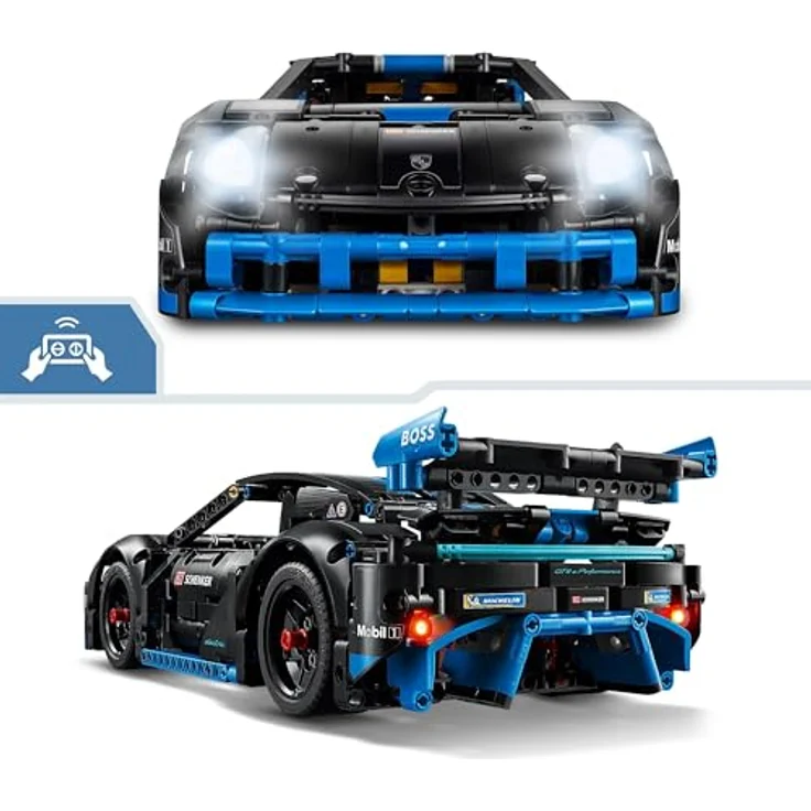 LEGO Technic Porsche GT4 e-Performance Rennwagen, Ferngesteuertes Modellauto, CONTROL+ App, wiederaufladbar, Geschenk für Kinder, ab 10 Jahren 42176 – Bild 3