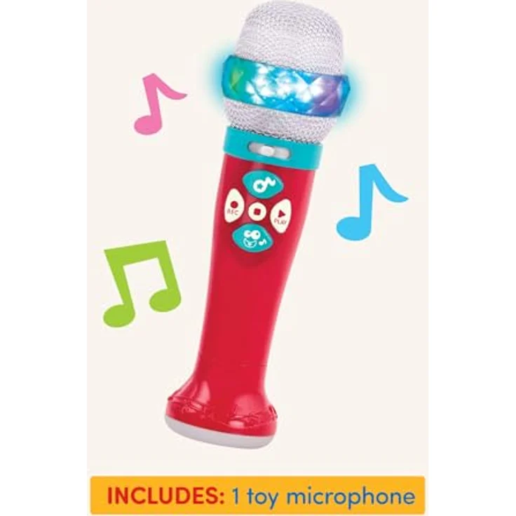 Battat BT2632Z Mikrofon Kinder – Spielzeug Karaoke Mikrofon mit Lichtern, Liedern, Bluetooth Verbindung – ab 3 Jahre für Mädchen und Jungen – Bild 7