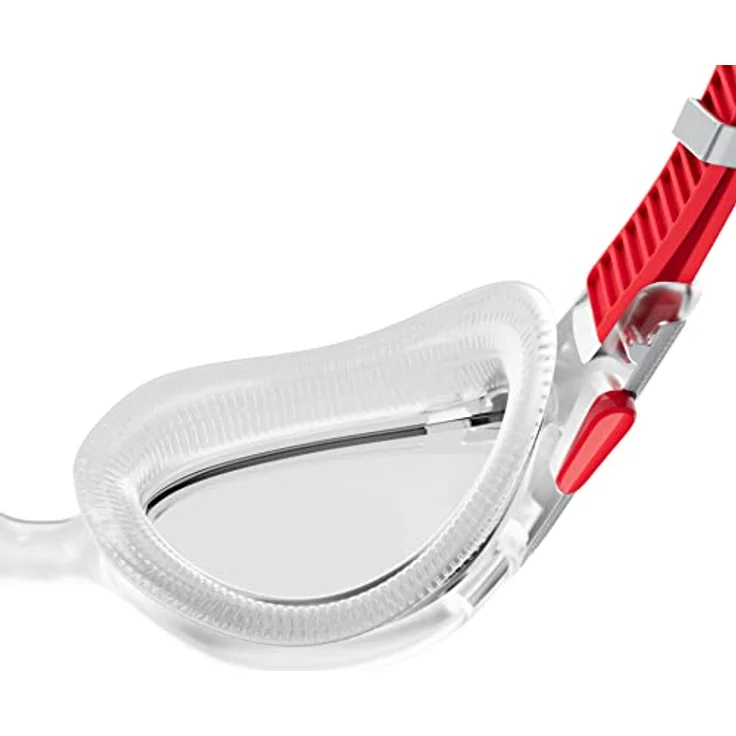 Speedo Unisex Erwachsene Biofuse 2.0 Schwimmbrille, Rot, Einheitsgröße – Bild 4